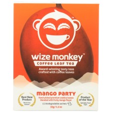 WIZE MONKEY: Tea Coffee Leaf Mango, 35 gm