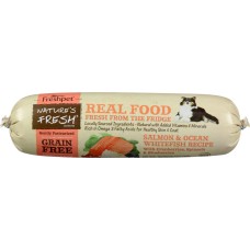 NATURES FRESH: Dog Grain Free Salmon and Ocean White Fish Spinach Cranberry, 2 lb