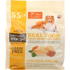 NATURE'S FRESH: Chicken Recipe Dog Food, 5.50 lb