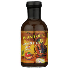 ISLAND GURL: Mango Jerk Sauce, 12 oz