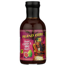 ISLAND GURL: Sweet Guava BBQ Sauce, 12 oz