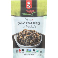 FLOATING LEAF: Organic Wild Rice Minute Ready, 4 oz