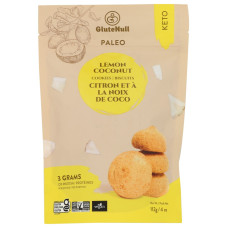 GLUTENULL: Lemon Coconut Keto Cookies, 4 oz