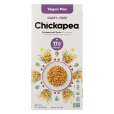 CHICKAPEA: Vegan Mac Chickpea Lentil Pasta, 5.7 oz