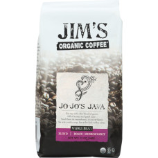 JIMS ORGANIC COFFEE: Organic JoJos Java Coffee Whole Bean Coffee, 12 oz JIMS ORGANIC COFFEE: Organic JoJos Java Coffee Whole Bean Coffee, 12 oz