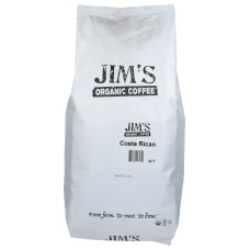 JIMS ORGANIC COFFEE: Organic Costa Rican Coffee, 5 lb