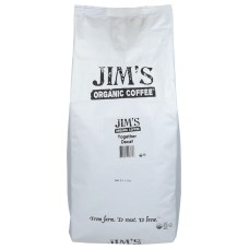 JIMS ORGANIC COFFEE: Organic Together Decaf Coffee, 5 lb