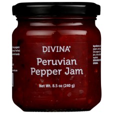DIVINA: Peruvian Pepper Jam, 8.5 oz
