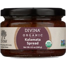 DIVINA: Organic Kalamata Spread, 8.5 oz