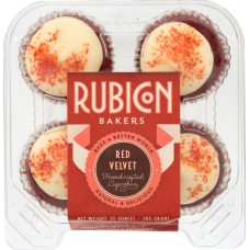 RUBICON BAKERY: Red Velvet Cupcake, 10 oz
