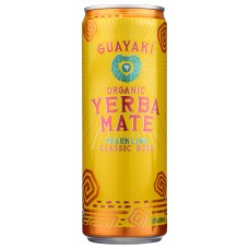 GUAYAKI: Sparkling Organic Yerba Mate Classic Gold, 12 oz