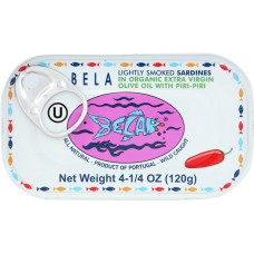 BELA: Sardines Hot Sauce, 4.25 oz