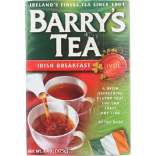 BARRYS: Irish Breakfast Tea, 40 bg