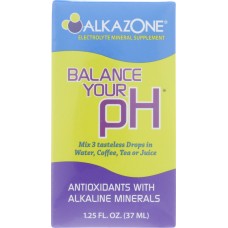 ALKAZONE: PH Booster With Antioxidant, 1.25 fo