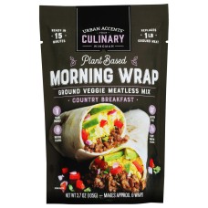URBAN ACCENTS: Plant Based Morning Wrap, 3.6 oz