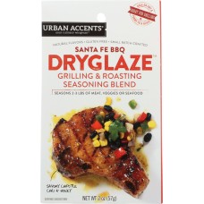 URBAN ACCENTS: Santa Fe BBQ Dryglaze Seasoning, 2 oz