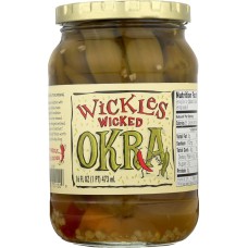 WICKLES: Wicked Okra, 16 oz