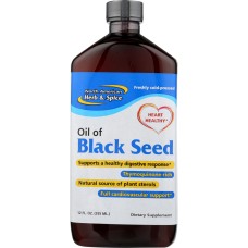 NORTH AMERICAN HERB: Oil of Black Seed, 12 fo