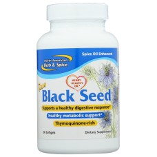 NORTH AMERICAN HERB: Oil of Black Seed, 90 sg