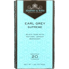 HARNEY & SONS: Tea Earl Grey Supreme, 20 bg