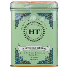 HARNEY & SONS: Peppermint Herbal Tea HT Tin, 20 bg