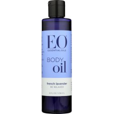 EO: Body Oil French Lavender, 8 oz