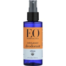 EO PRODUCTS: Organic Deodorant Spray Citrus, 4 Oz