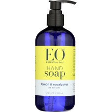 EO: Lemon & Eucalyptus Hand Soap, 12 oz