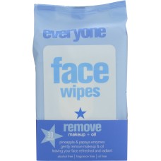 EVERYONE: Face Make-Up Removing Wipes, 30 Count