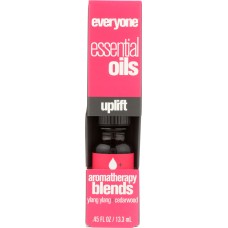 EVERYONE: Aromatherapy Blend Pure Essential Oil Uplift, 0.45 oz