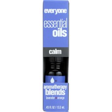EVERYONE: Aromatherapy Blend Pure Essential Oil Calm, 0.45 oz