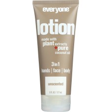 EVERYONE: 3 in 1 Lotion Unscented, 6 oz