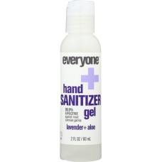 EVERYONE: Lavender + Aloe Hand Sanitizer Gel, 2 fo