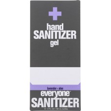 EVERYONE: Hand Sanitizer Gel Lavender Aloe, 2 oz