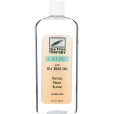 TEA TREE THERAPY: Mouthwash with Tea Tree Oil, 12 oz