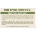 TEA TREE THERAPY: Vegetable Base Soap with Tea Tree Oil, 3.9 oz