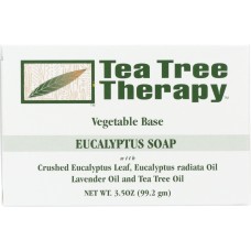 TEA TREE THERAPY: Eucalyptus Vegetable Base Soap, 3.5 oz