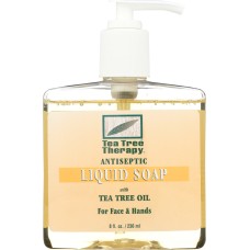 TEA TREE THERAPY: Antiseptic Liquid Soap with Tea Tree Oil, 8 oz