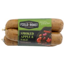 FIELD ROAST: Grain Meat Sausage Smoked Apple Sage, 12.95 oz