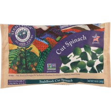 STAHLBUSH ISLAND FARMS: Cut Spinach, 10 oz