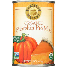 FARMERS MARKET FOODS: Organic Pumpkin Pie Mix, 15 oz