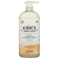 KIRKS: 3-in-1 Nourishing Cleanser Citrus Twist, 32 fo KIRKS: 3-in-1 Nourishing Cleanser Citrus Twist, 32 fo