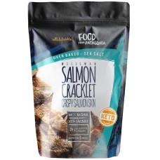 WILLIWAW SALMON CRACKLET: Salmon Skin Sea Salt Flav, 1 oz