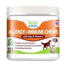 HERBION NATURALS: Tablet Pet Alrgy Immn Chw, 120 tb