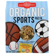 PASTABILITIES: Organic Sports Pasta, 12 oz
