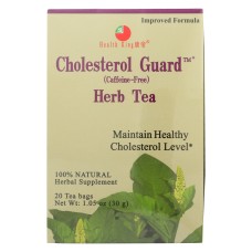 HEALTH KING TEA: Cholesterol Guard Tea, 20 bg