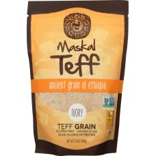 MASKAL TEFF: Teff Ivory Grain, 16 oz