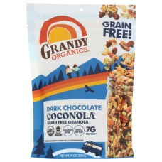 GRANDY OATS: Dark Chocolate Coconola, 9 oz