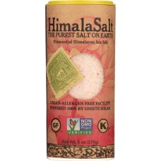 HIMALA SALT: Primordial Himalayan Sea Salt Fine Grain Shaker, 6 oz