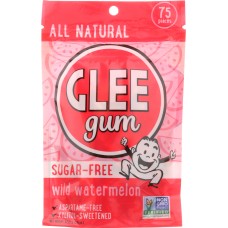 GLEE GUM: Sugar-Free Wild Watermelon, 75 Pieces